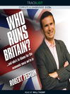 Who Runs Britain? (MP3)